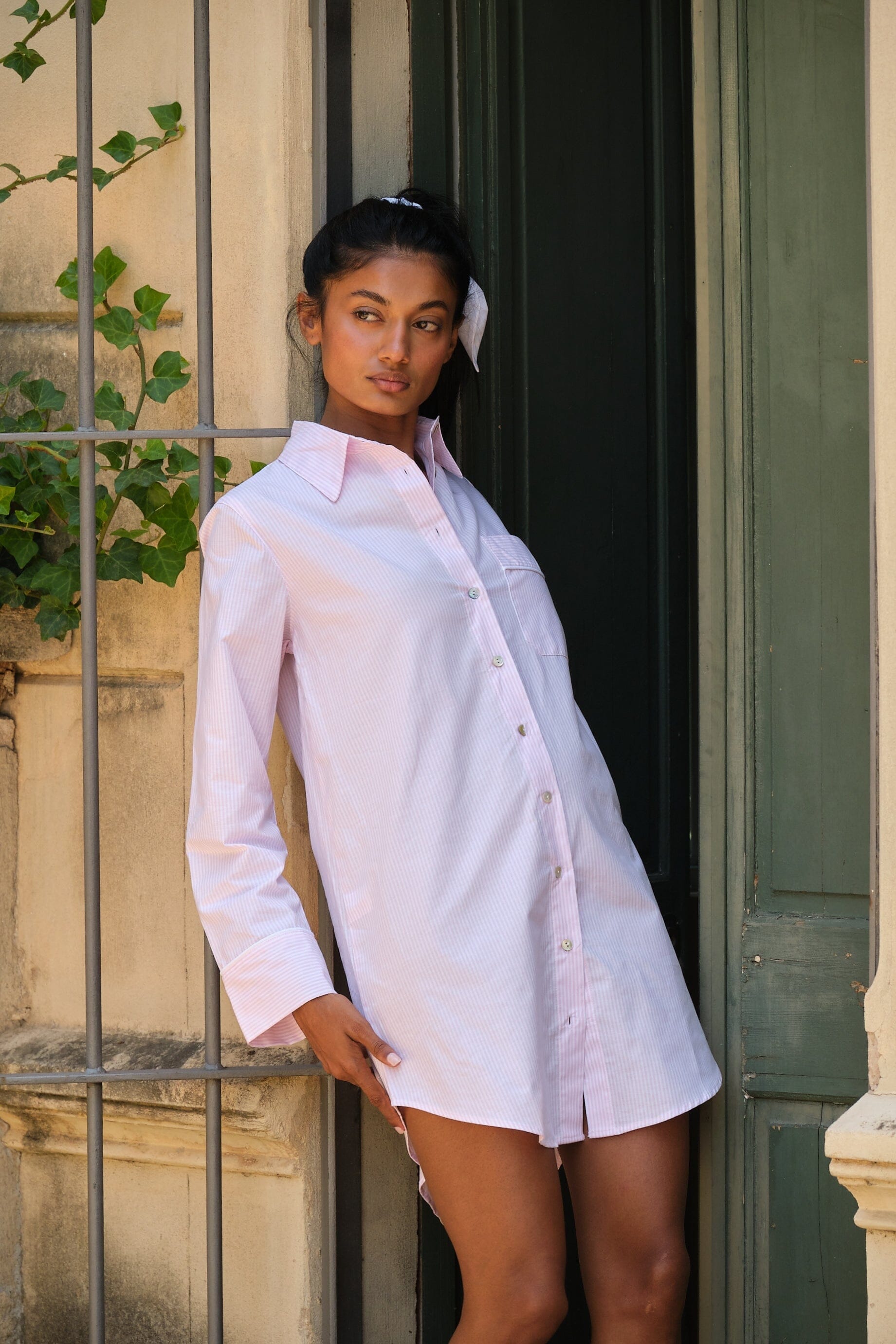 Camisola Oxford Rose Camisola Vicky Bargalló 