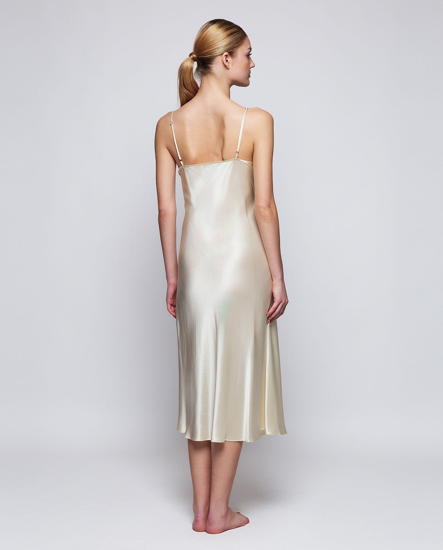 Camisón beige Nightgown Mirto 