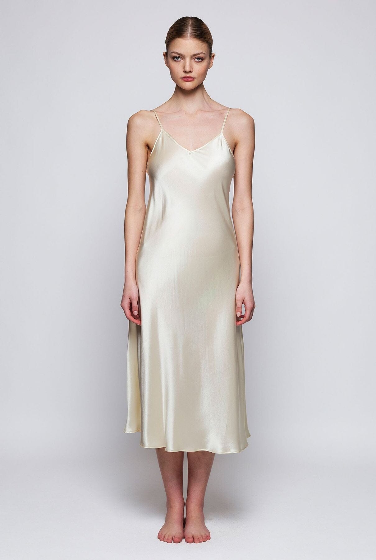 Camisón beige Nightgown Mirto 