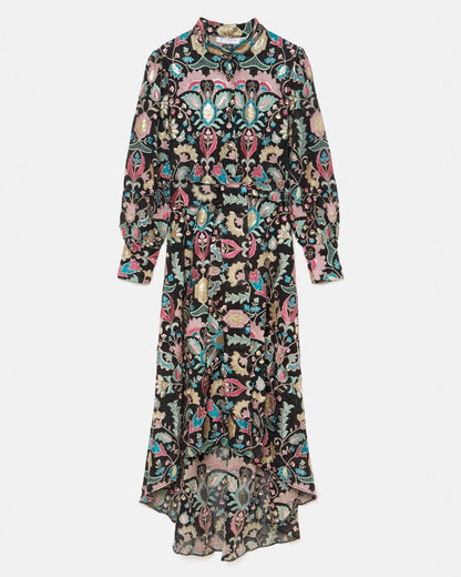 Candela Dress Noir Dresses Leyre Doueil 