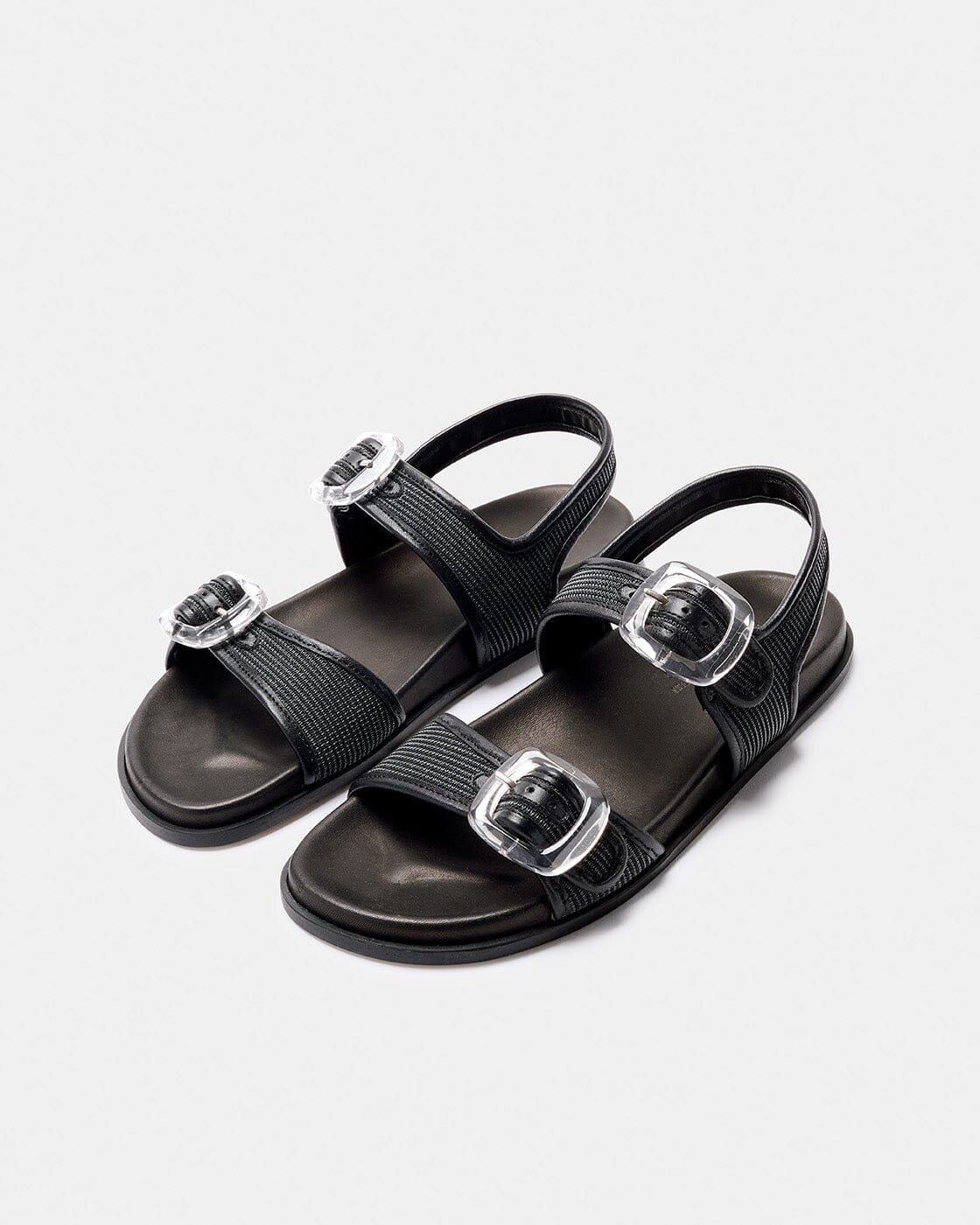 CANET NEGRO MALLA Flat sandals Naguisa 