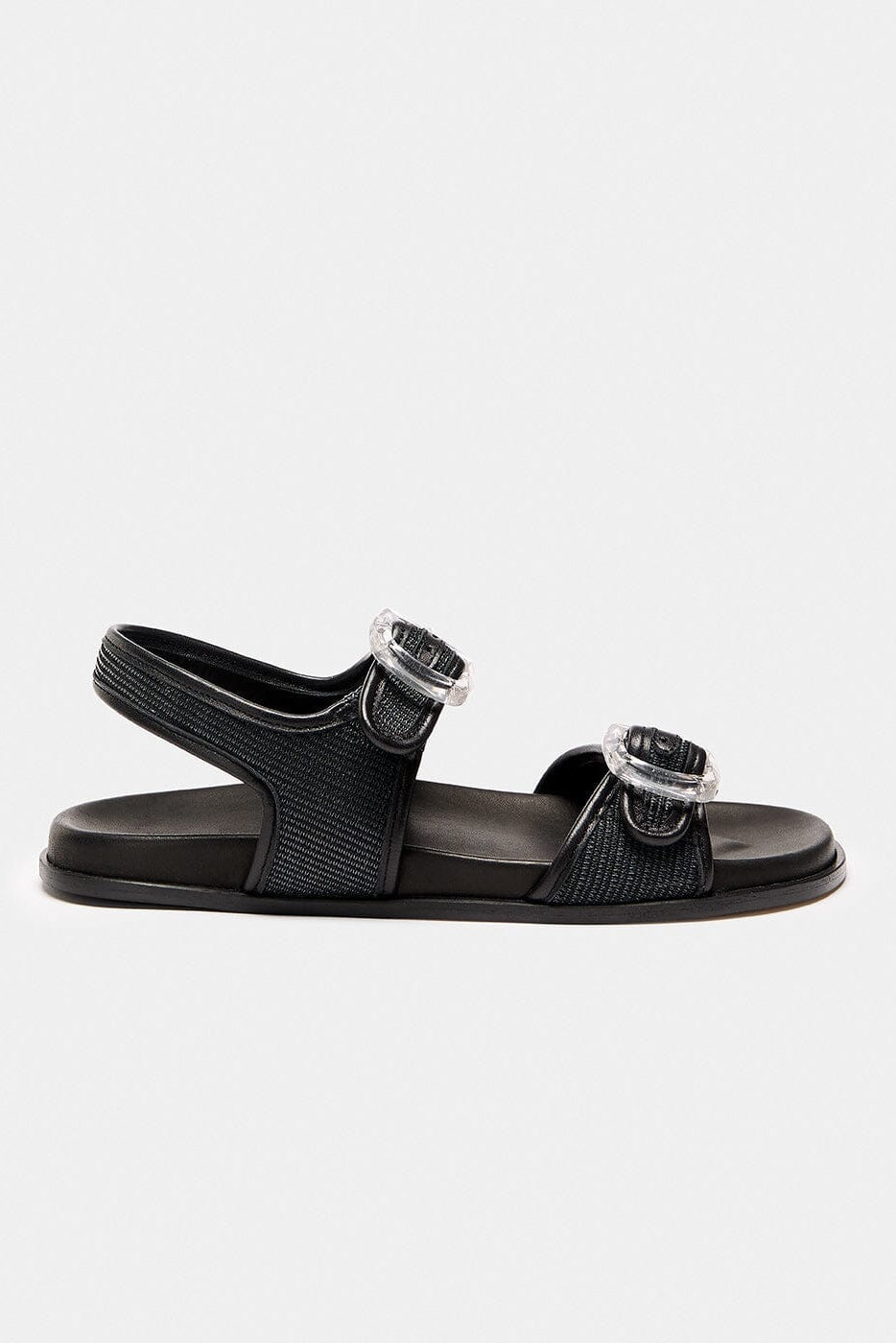 CANET NEGRO MALLA Flat sandals Naguisa 