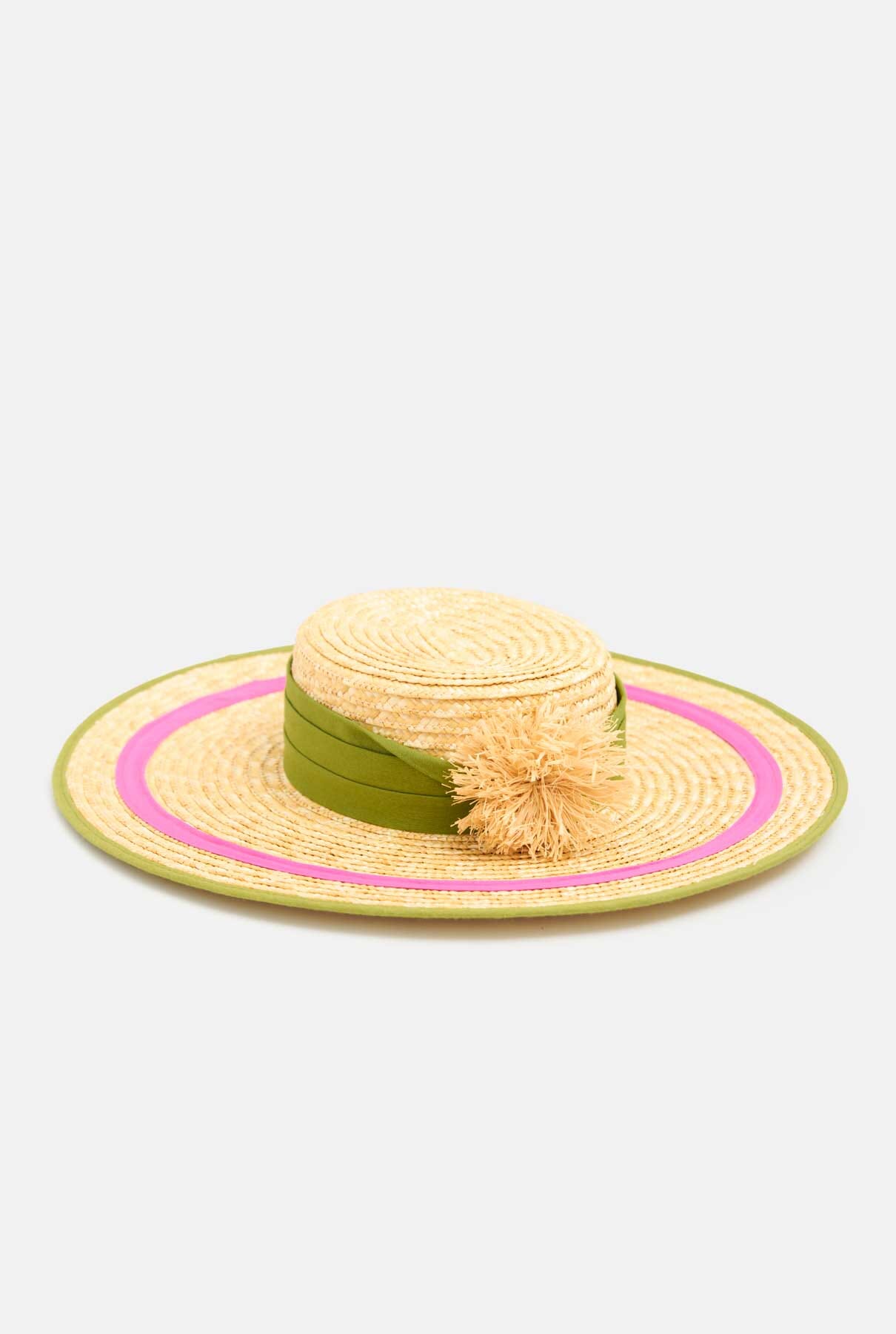 Canotier NEW ROSA POMPÓN Hats Alexia Alvarez de Toledo 