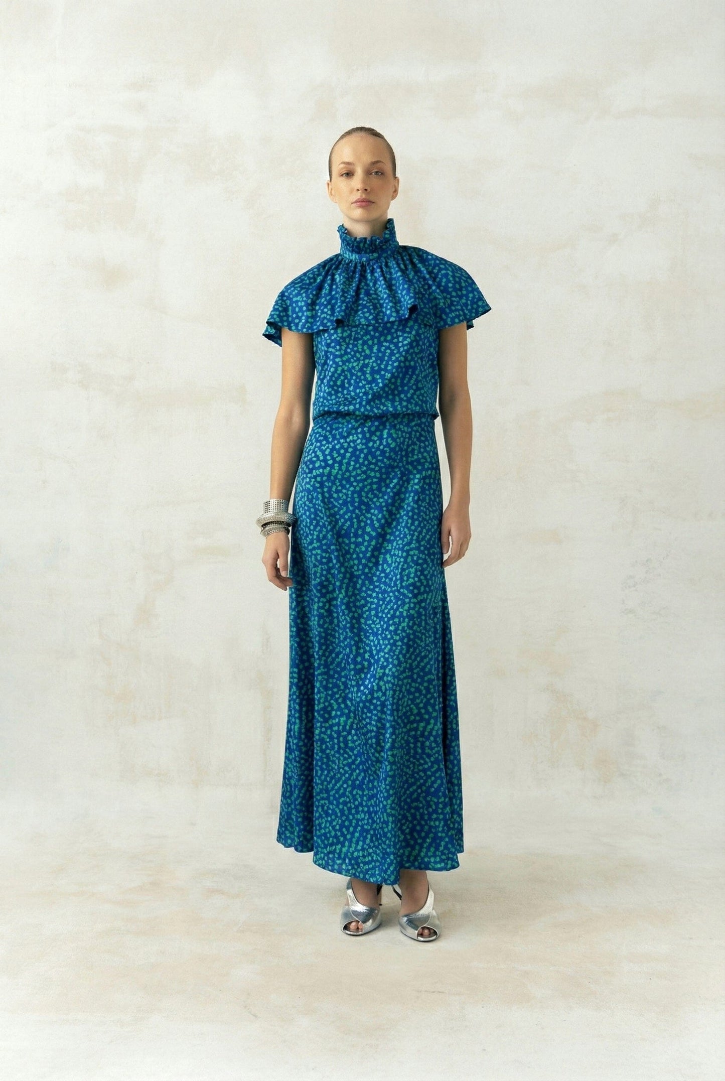 Capa Coco Azul Foulards & Scarves Julise Magon 