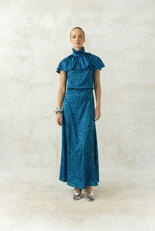 Capa Coco Azul Foulards & Scarves Julise Magon 