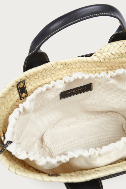 Capazo Aria Black Tote bags Carnevale Madrid 