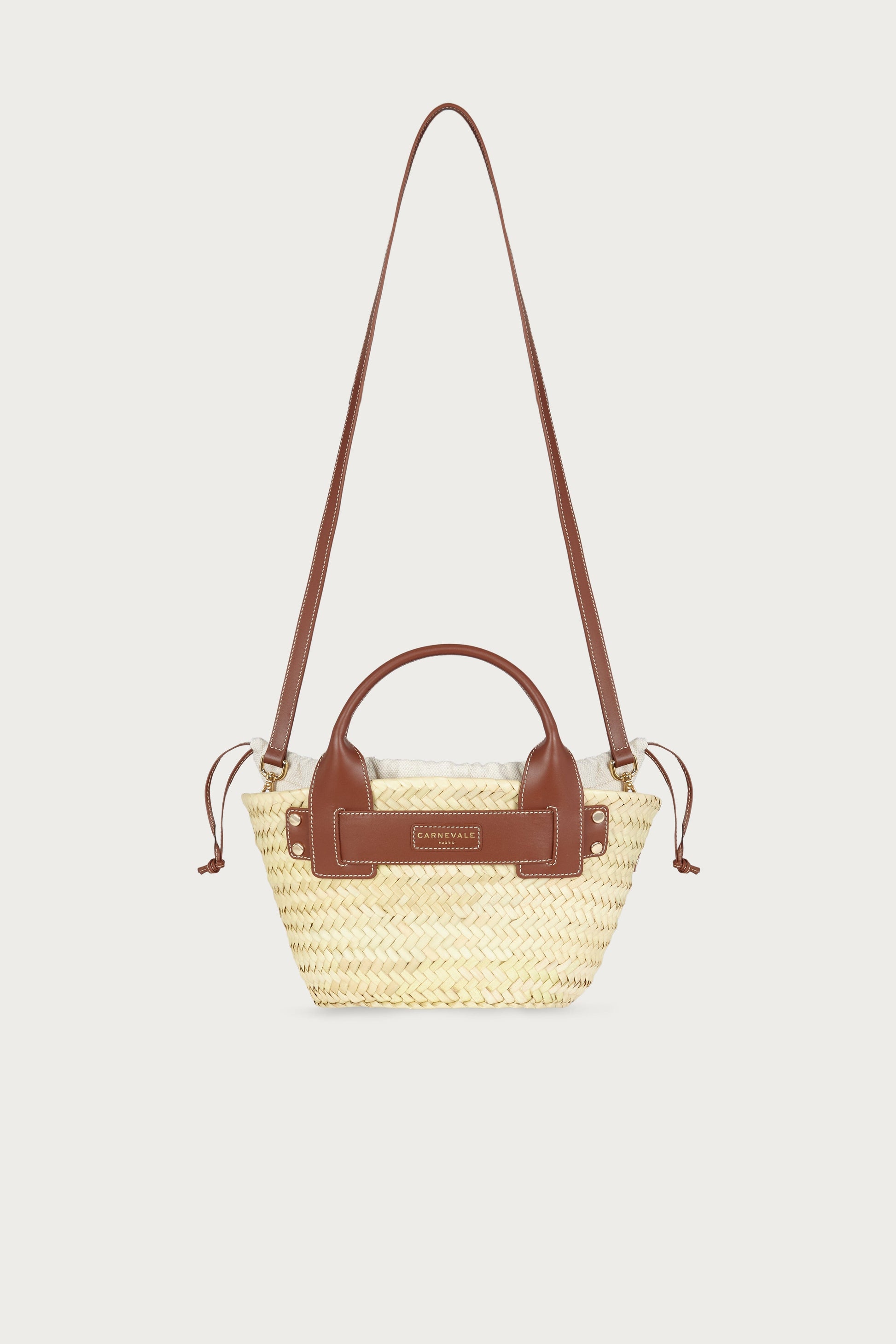 Capazo Aria Brown Crossbody bags Carnevale Madrid 