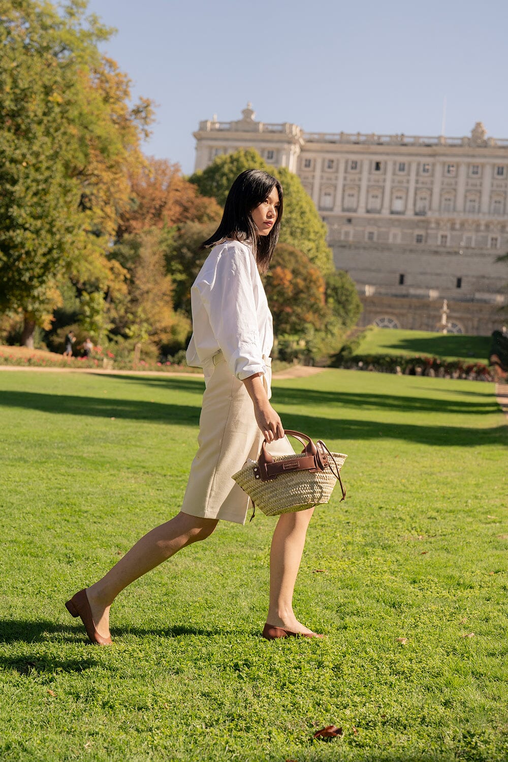 Capazo Aria Brown Crossbody bags Carnevale Madrid 