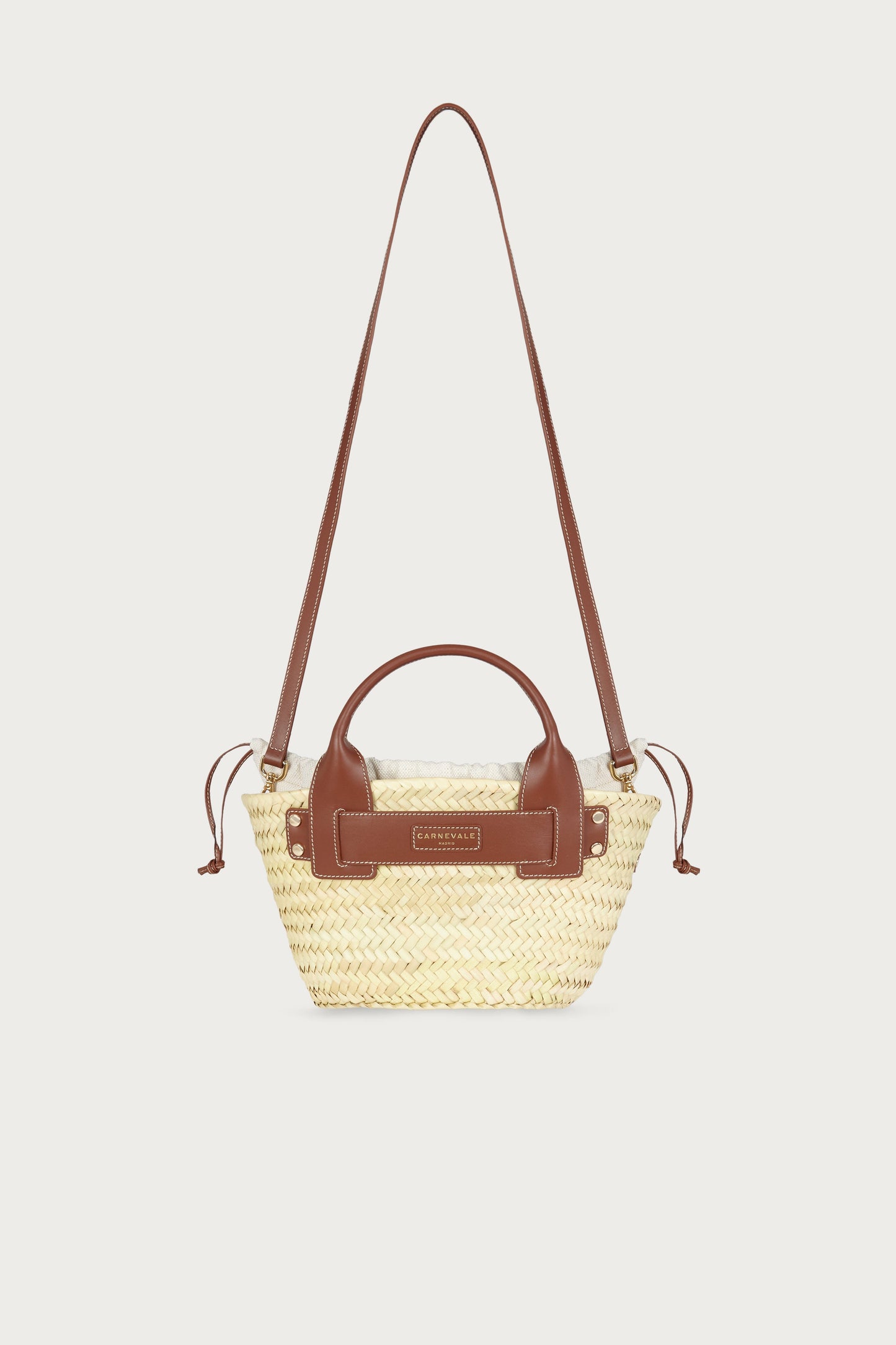 Capazo Aria Brown Tote bags Carnevale Madrid 