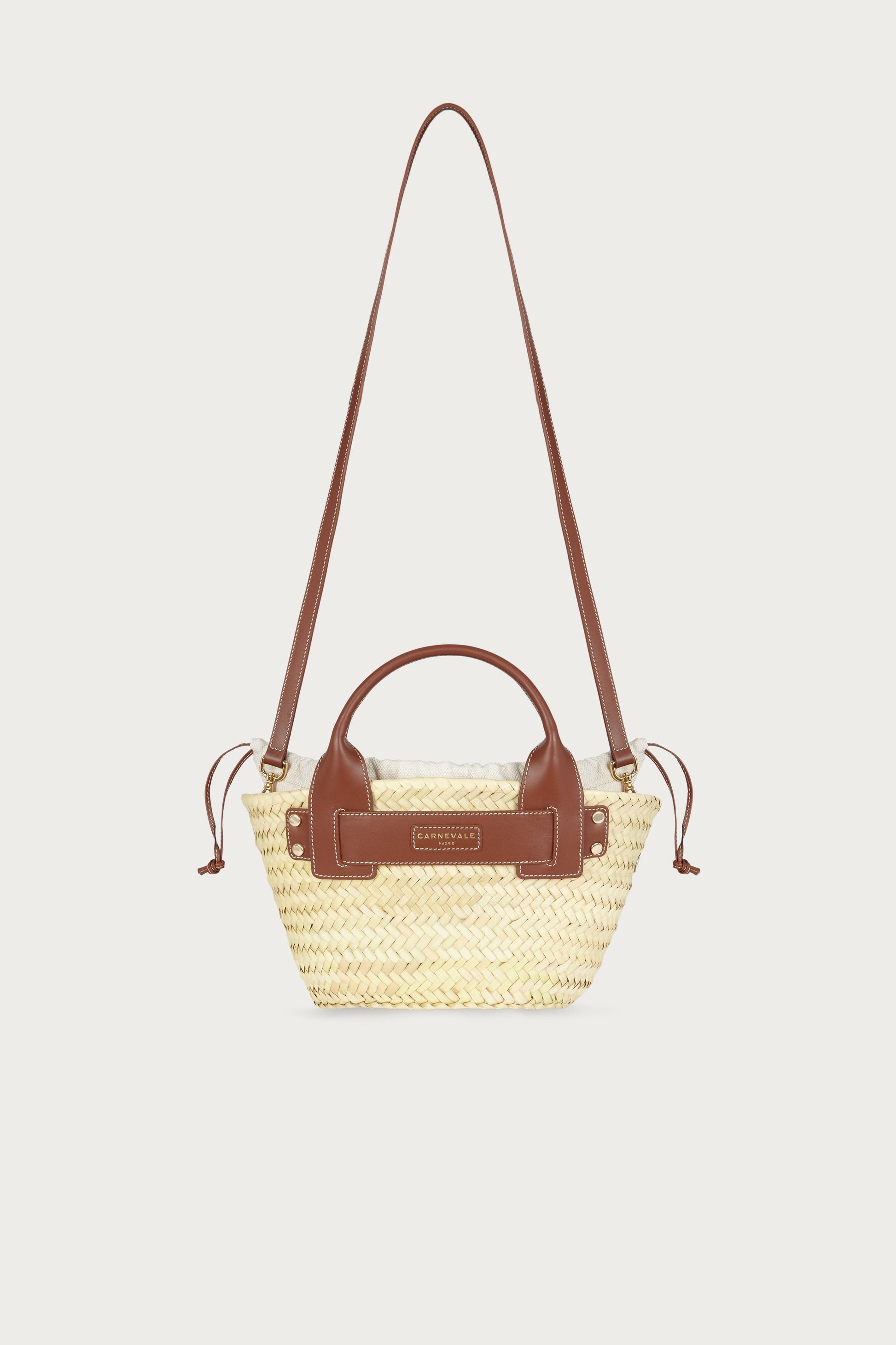 Capazo Aria Brown Tote bags Carnevale Madrid 
