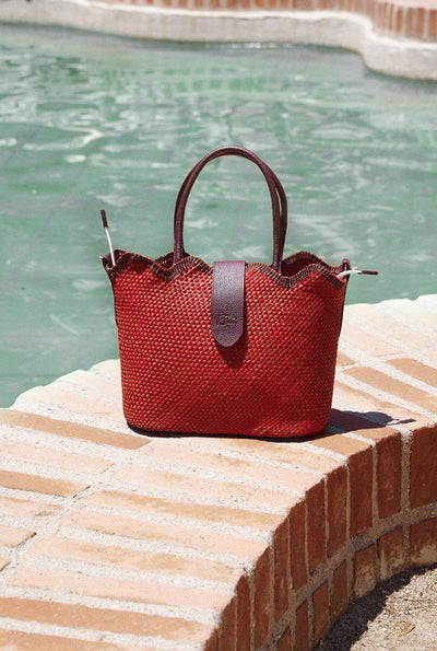 Capazo de Palma de Iraca Cálido - Mediano · Eiina Brand
