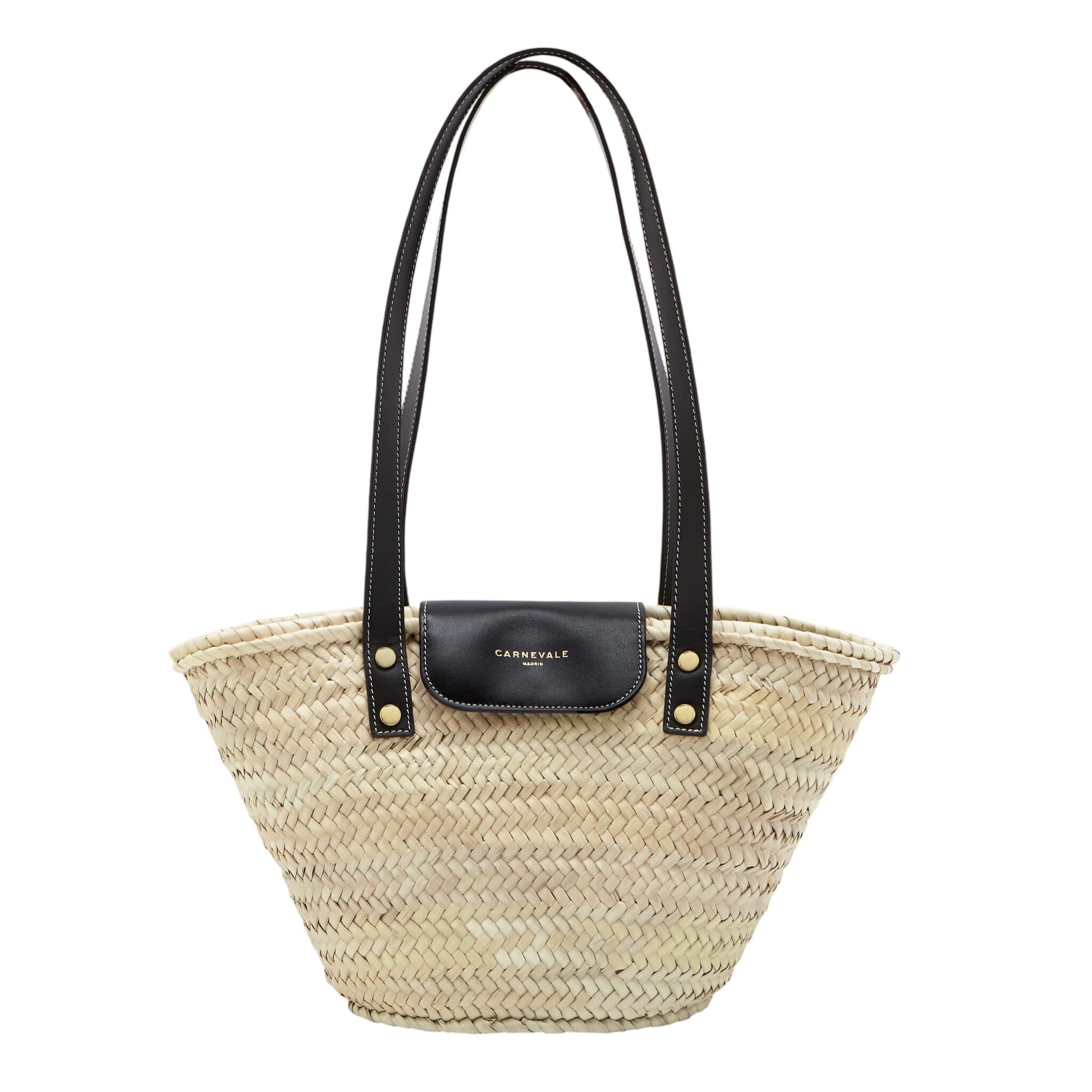 Capazo Vera Black Shoulder bags Carnevale Madrid 