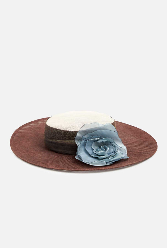 Capeline Miriam marrón oscuro Hats Coterelle 