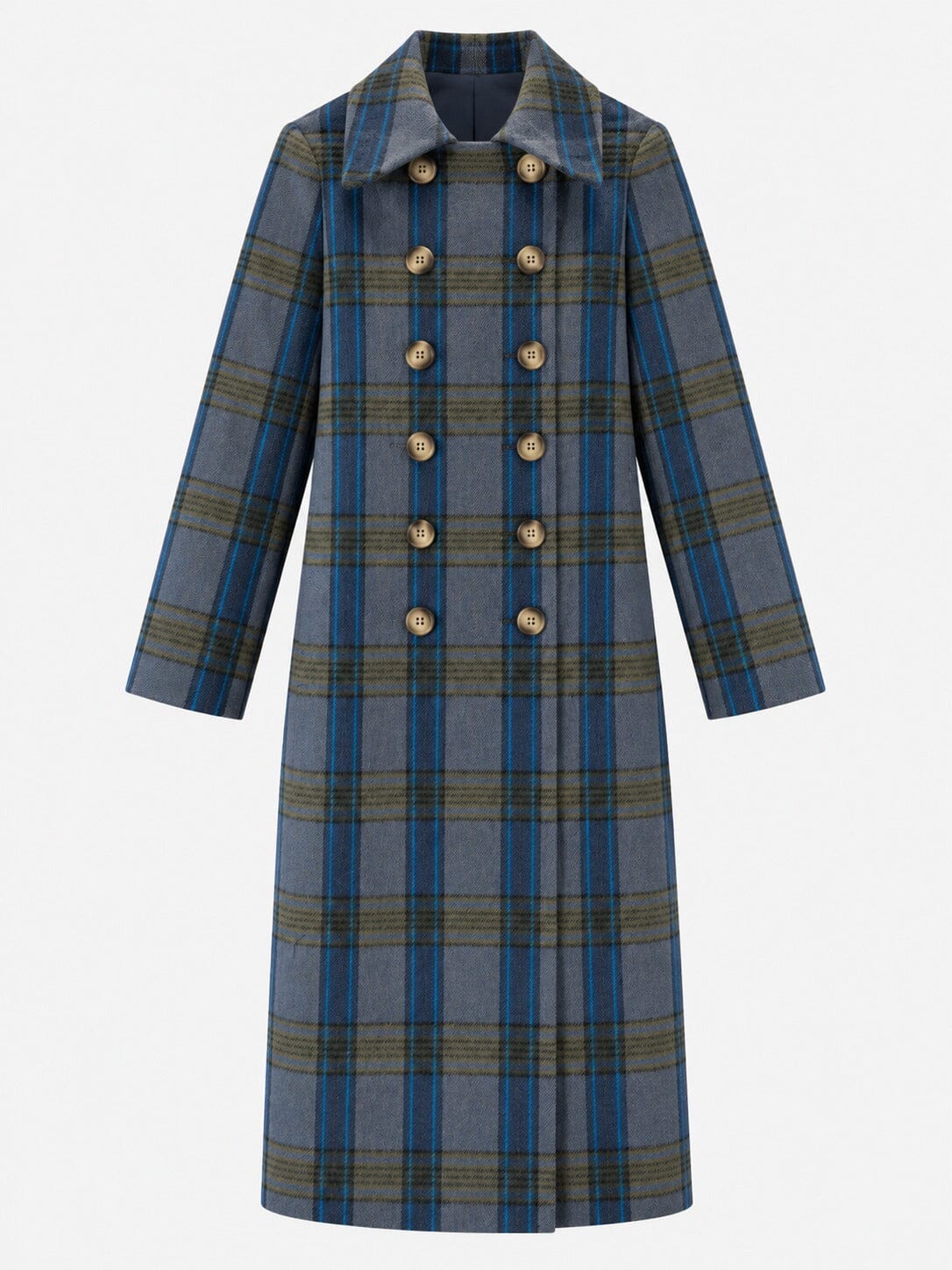 Capucine Blue Coat Coats Copines 