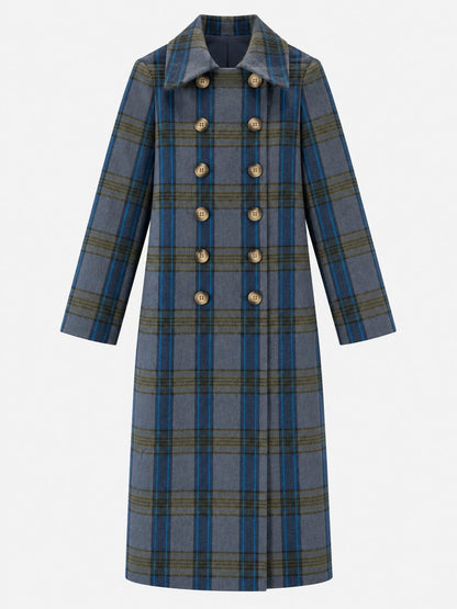 Capucine Blue Coat Coats Copines 