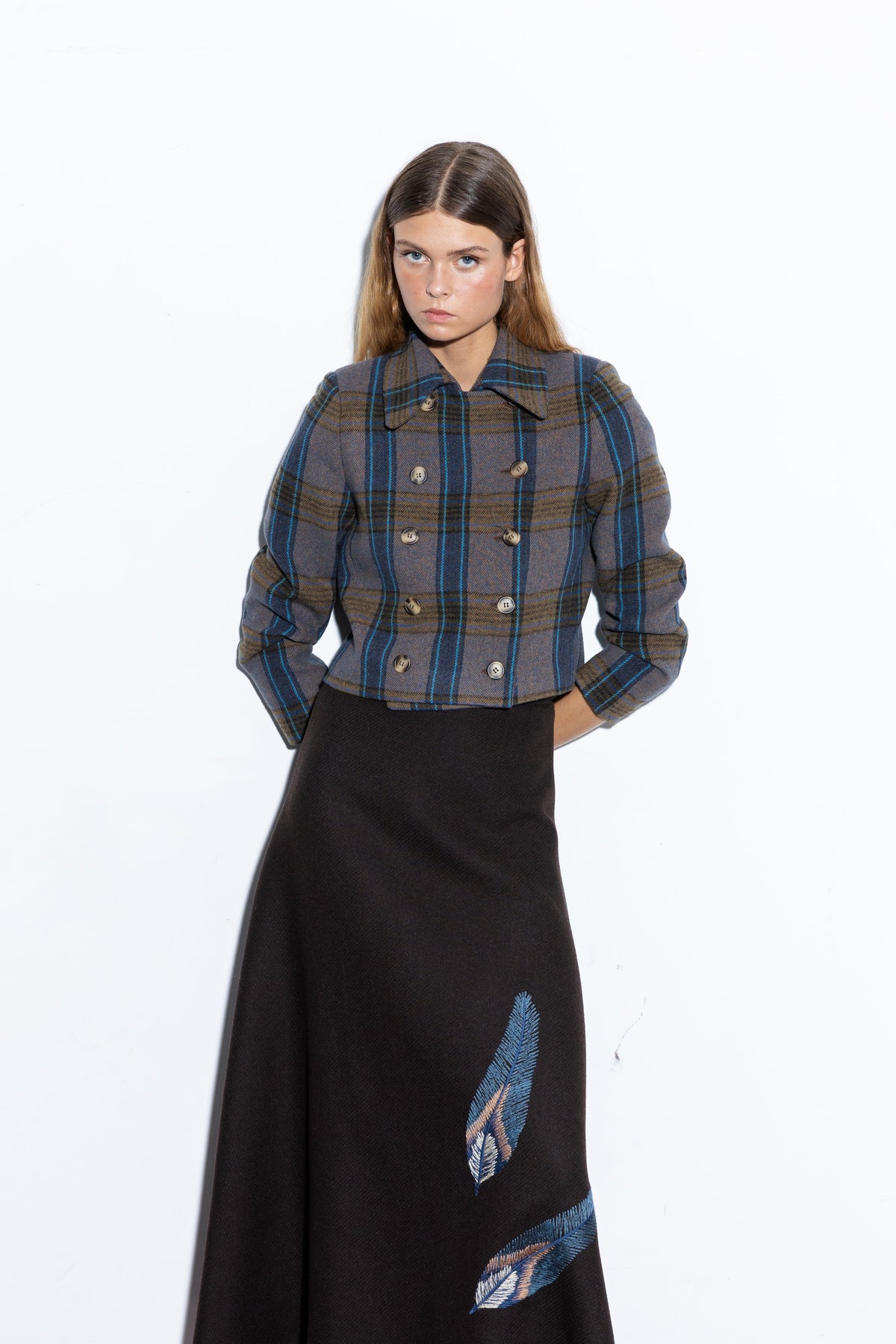Capucine Blue Jacket Jackets Copines 