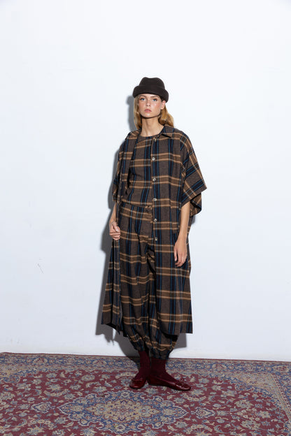 Capucine Brown Cape Capes & shawls Copines 