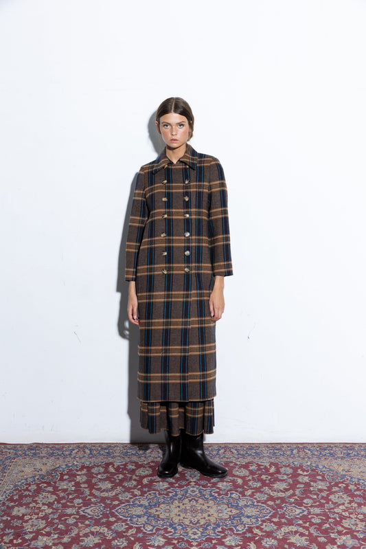 Capucine Brown Coat Coats Copines 