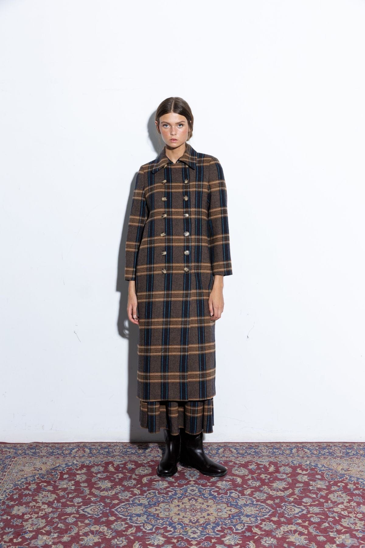 Capucine Brown Coat Coats Copines 