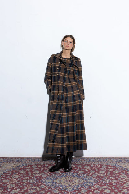 Capucine Brown Coat Coats Copines 