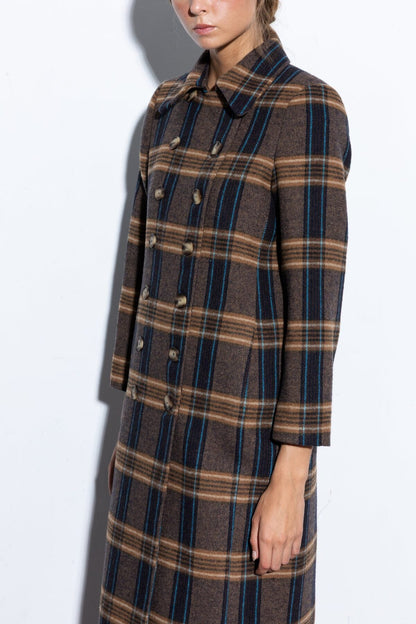 Capucine Brown Coat Coats Copines 