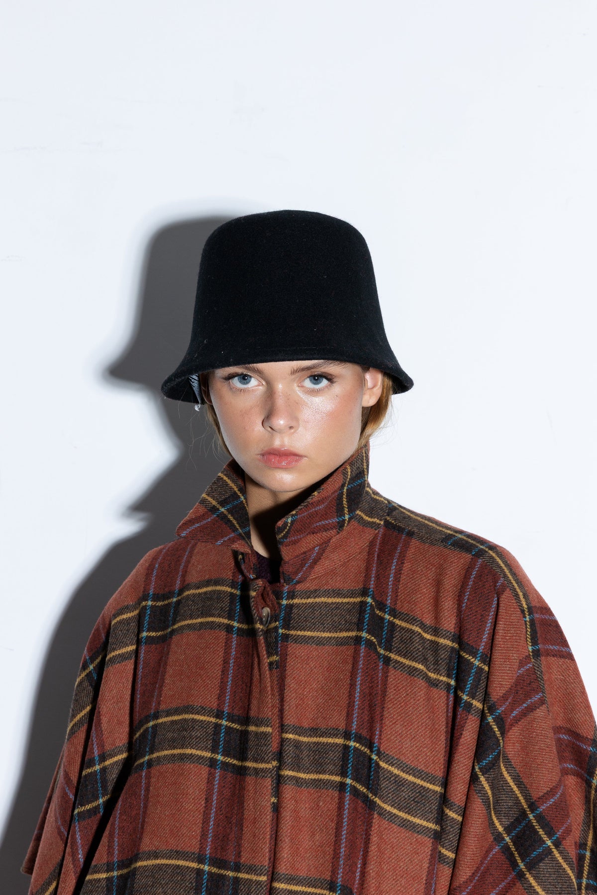 Capucine Terracota Cape Capes & shawls Copines 