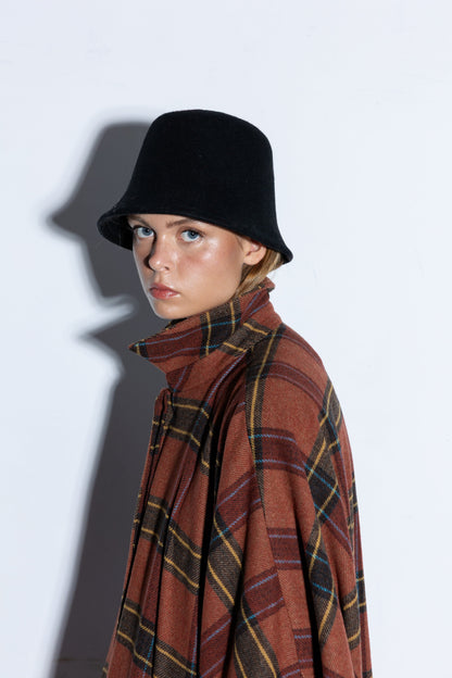 Capucine Terracota Cape Capes & shawls Copines 