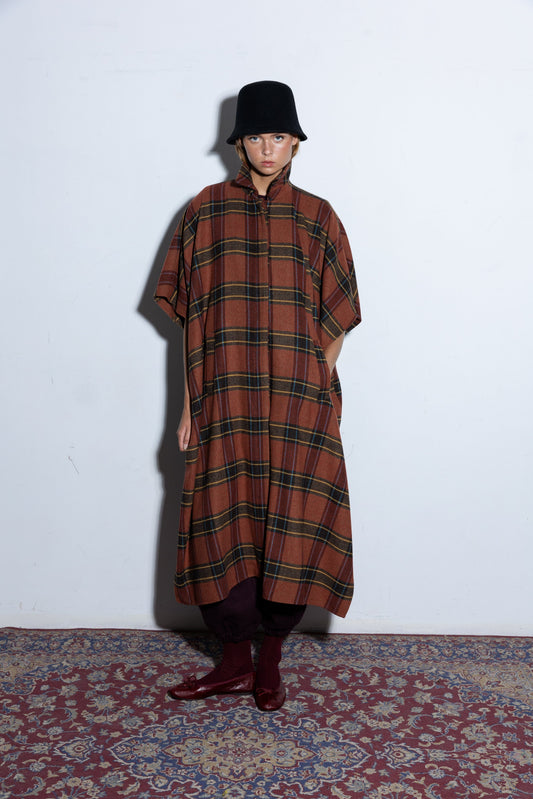 Capucine Terracota Cape Capes & shawls Copines 