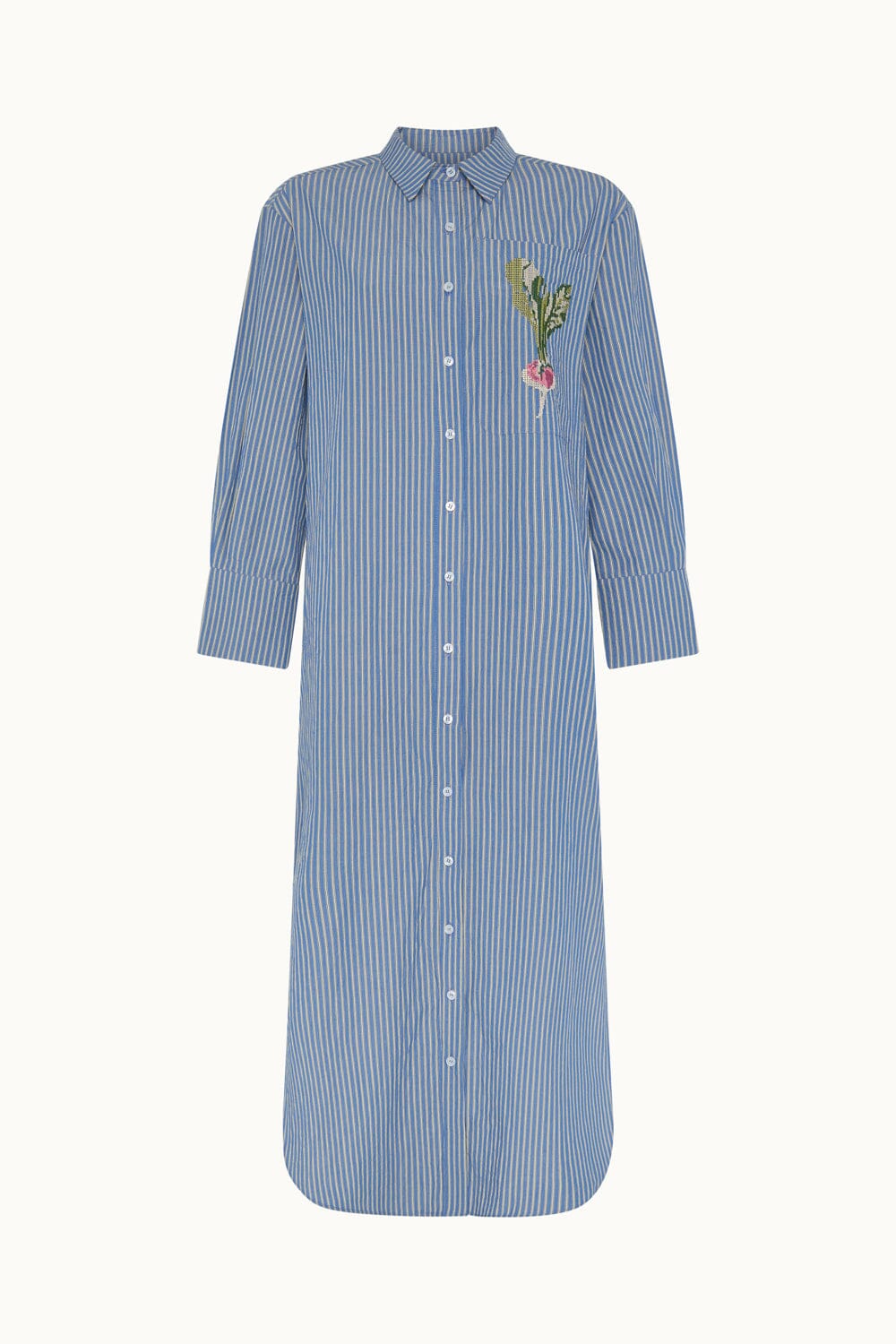Carlota Blue Dress Vestido Maràvic 
