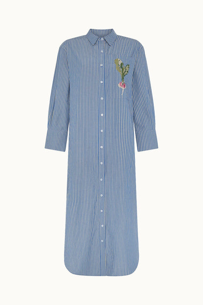 Carlota Blue Dress Vestido Maràvic 