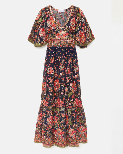 Carmen blue marine dress Dresses Leyre Doueil 