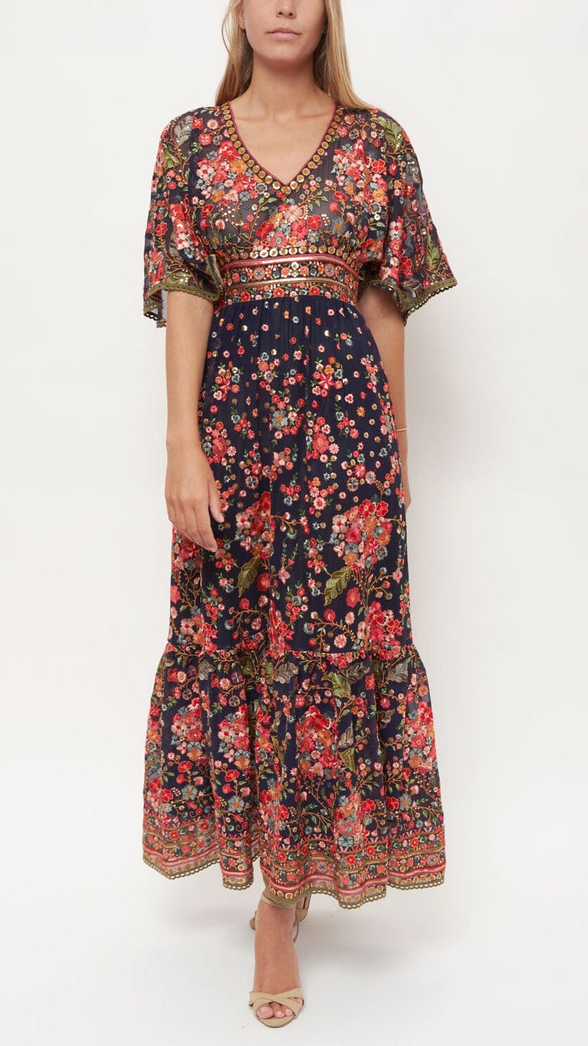 Carmen blue marine dress Dresses Leyre Doueil 