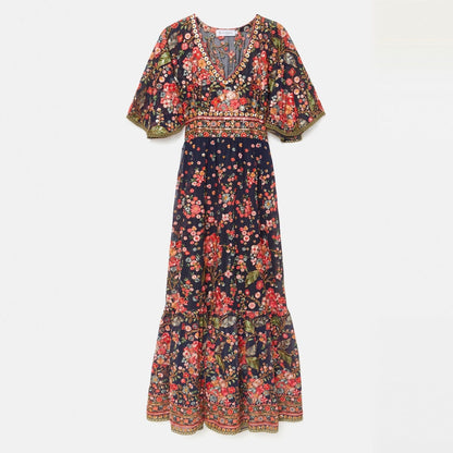 Carmen blue marine dress Dresses Leyre Doueil 