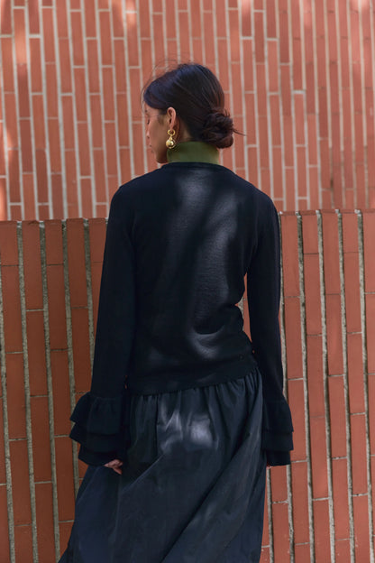 Carmen Knit Black Sweaters Laia Alen 