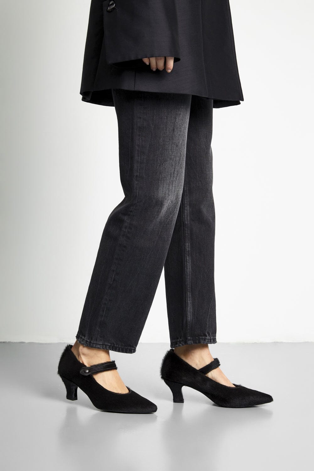 Carmen Pumps in Chocolate Calf Hair Carmen AUGUSTA 