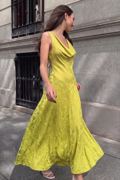 Carolyn Pistachio Dress Dresses Amlul 