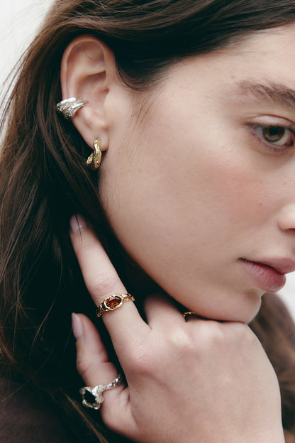 Cau Earrings Gold Earrings Albert Coll 