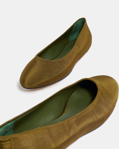 CAYETANA (caqui) Flat shoes Di Bella Garcia 