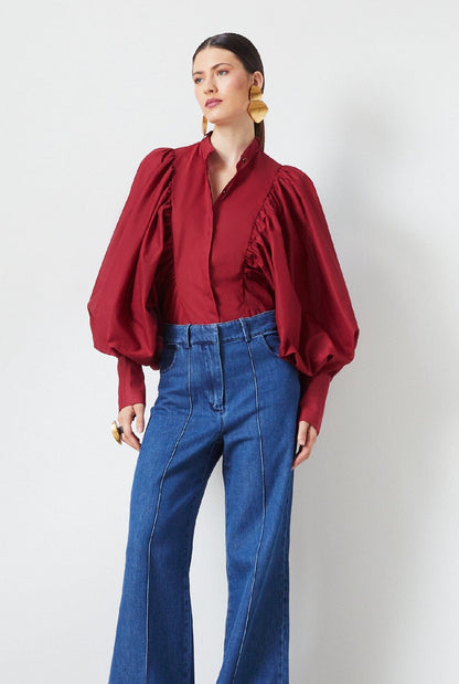 Celeste Shirt Garnet Shirts & blouses The Label Edition 