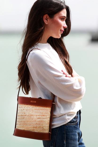 Cesta Evo Camel Hand bags Ecue 