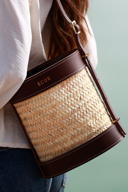 Cesta Evo Marrón Shoulder bags Ecue 
