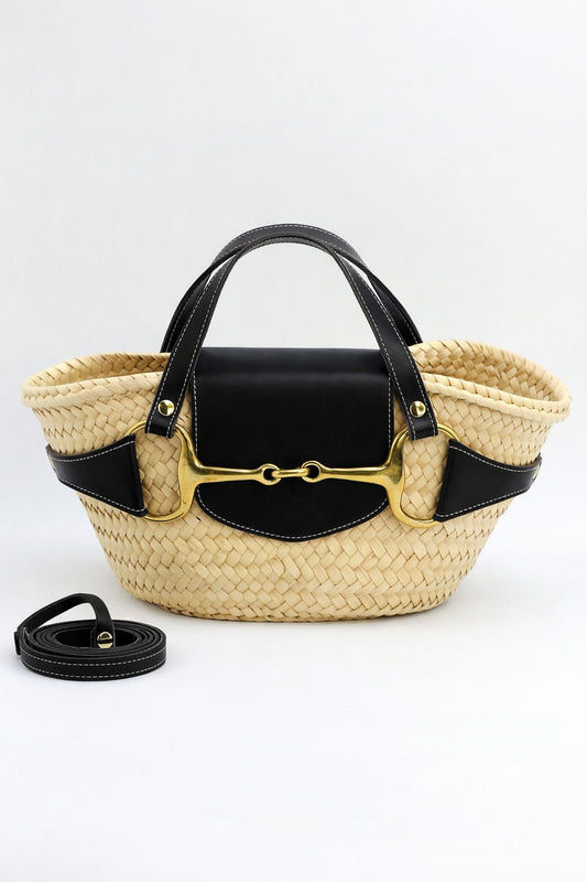 Cesta Nun Negra Tote bags Ecue 
