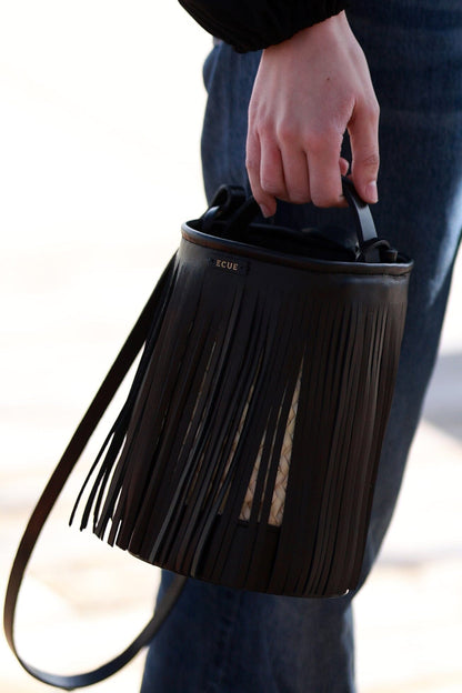 Cesta Zen Negro Crossbody bags Ecue 