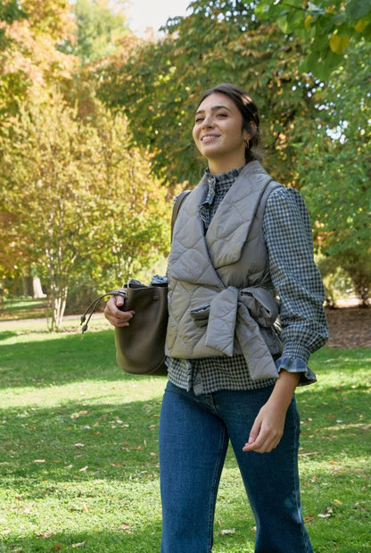 CHALECO CADIZ GRIS Vests Devota & Lomba Prêt-à-porter 