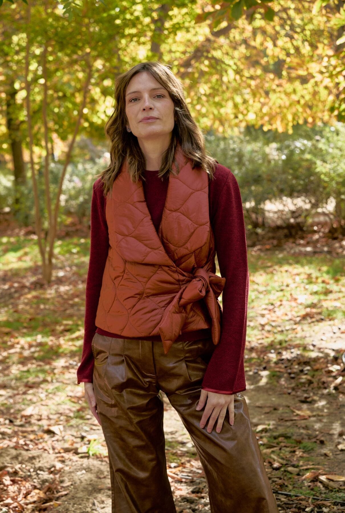 CHALECO CADIZ TERRACOTA Vests Devota & Lomba Prêt-à-porter 