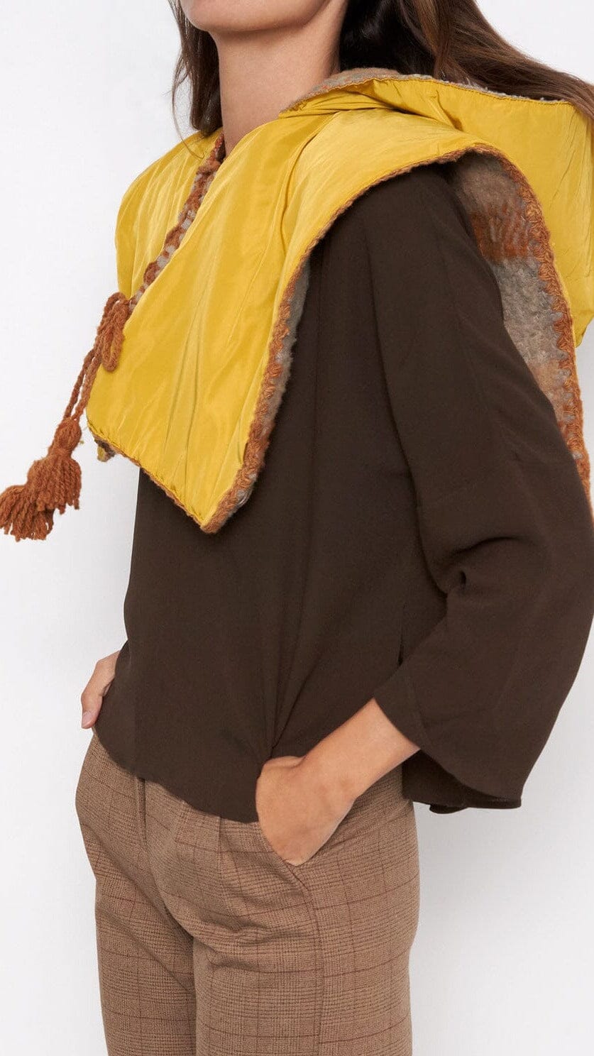 Chaleco Danza de fuego amarillo Vests Eiina Brand 