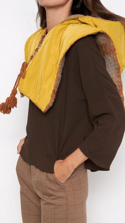 Chaleco Danza de fuego amarillo Vests Eiina Brand 