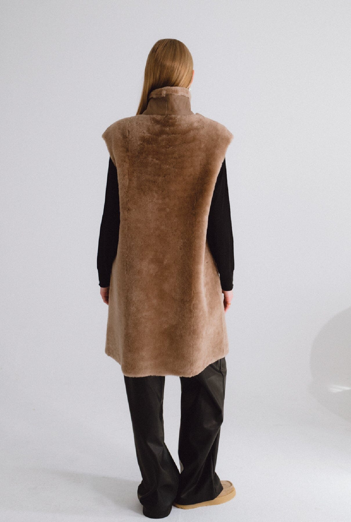 Chaleco de pelo camel Vests Miguel Marinero 