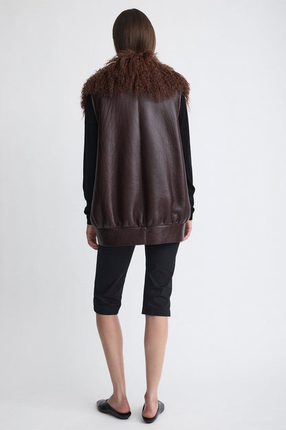 Chaleco de pelo napa Vests Miguel Marinero 