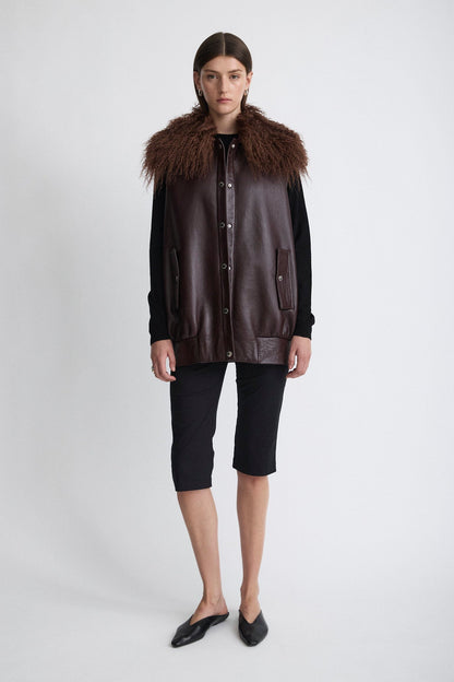 Chaleco de pelo napa Vests Miguel Marinero 